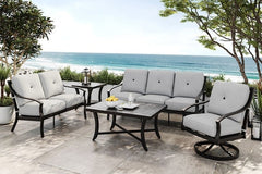 ESSEX 4 PIECE SEATING SET -  Sofa, 2 Club Chairs and Coffee Table