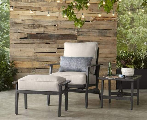 aluminum spring chair