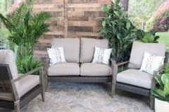 CEDARBROOK 3 PIECE SEATING SET -  Love Seat and 2 Club Chairs