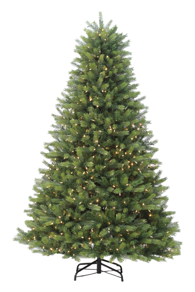8 ft brandford fir clear led lights artificial christmas tree