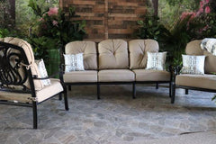LYNNWOOD 3 PIECE SEATING SET - Sofa and 2 Club Chairs