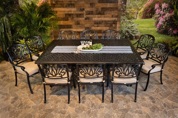 LYNNWOOD 11 PIECE DINING SET - 60