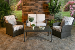 EDGEWATER 4 PIECE SEATING SET - Love Seat, 2 Club Chairs and Coffee Table