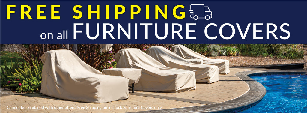 Free shipping on all in stock furniture covers.