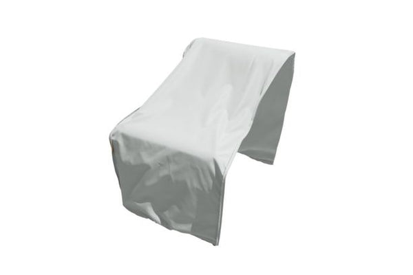 Treasure Garden Outdoor Patio Furniture Cover Waterproof Cinch Lock Light Grey Sectional Cover for Armless Middle PFC402