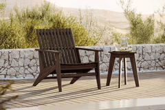 BLAINE 3 PIECE SEATING SET - 2 Chat Chairs and End Table