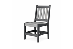 Leesport Dining Side Chair - Dark Gray/Driftwood