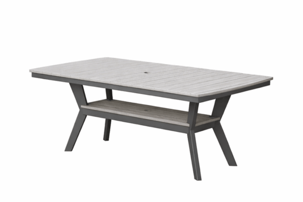 Artifex Summerfield Dining Table 44x84 Outdoor Polymer Patio Dining