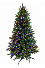 7.5' Ultra-Lit LED 3MM Remson Mountain Fir Dual Lit