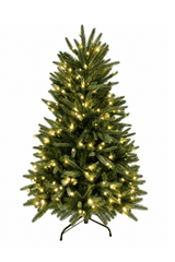 4.5' Ultra-Lit LED 3MM Chester Fir Dual Lit