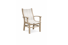 Bayshore Dining Arm Chair - Weathered Birch