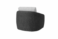 BOULEVARD 4 PIECE SEATING SET - XL Sofa, 2 Club Chairs and Coffee Table- Coal