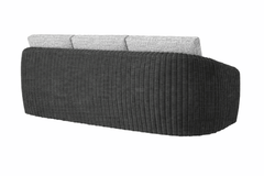 BOULEVARD 3 PIECE SEATING SET - Sofa, Club Chair and Swivel Chair - Coal