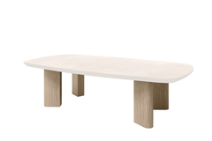 BOULEVARD 4 PIECE SEATING SET - Sofa, 2 Club Chairs and Coffee Table - Barley