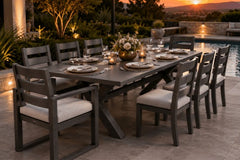 NOVARA 9 PIECE DINING SET - 42