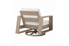Novara Swivel Club Chair - Flax
