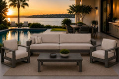 Novara Club Chair - Smoke