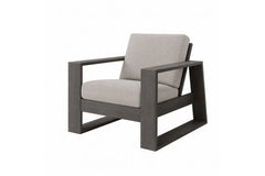 NOVARA 3 PIECE SEATING SET - Love Seat and 2 Club Chairs - Flax
