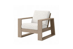 NOVARA 3 PIECE SEATING SET - Love Seat and 2 Club Chairs - Flax