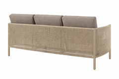 ORLEANS 3 PIECE SEATING SET - Sofa and 2 Club Chairs - Coal/Smoke