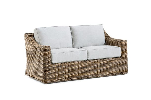 Erwin and Sons Miramar all Weather Wicker Outdoor Patio Seating Love Seat