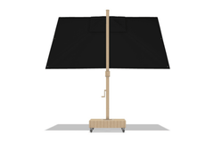 Aurora 10'x10' Cantilever Umbrella - Golden Oak
