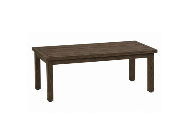 Patio Renaissance Prestige Casual Trellis Aluminum Outdoor Patio Furniture Coffee Table