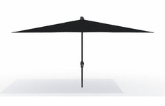 8' x 10' Auto Tilt Umbrella - Cast Ash