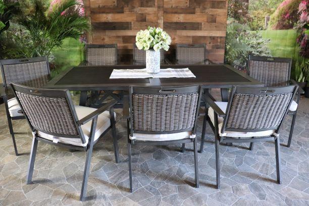 resin outdoor patio table and chairs