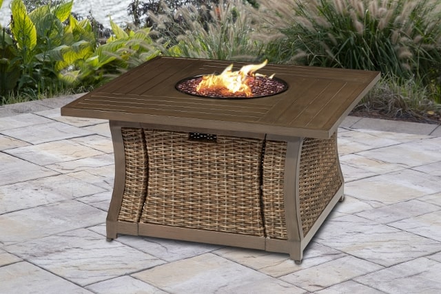 Agio patio furniture online fire pit