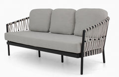 MENTON 5 PIECE SEATING SET - Sofa, 2 Club Chairs and Nesting Coffee Tables