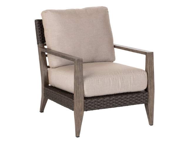 alfresco home cedarbrook aluminum club chair cushion sunbrela