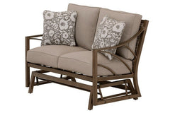 POTOMAC 4 PIECE SEATING SET - Love Seat Glider, 2 Spring Chairs and Coffee Table