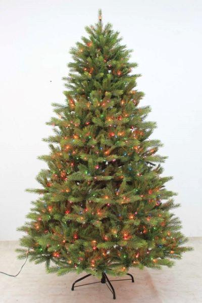 cotswald fir multi colored lights artificial Christmas tree 