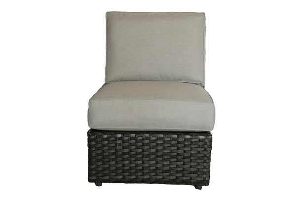erwin sons biscayne wicker all weather sectoinal seating outdoor armless seat add on sunbrella cushions