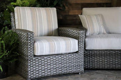 BISCAYNE 3 PIECE SEATING SET - Love Seat and 2 Club Chairs