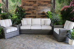 BISCAYNE 3 PIECE SEATING SET - Sofa and 2 Club Chairs