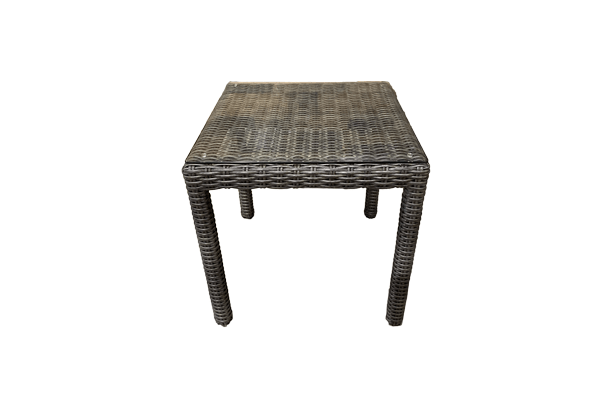 Erwin and Sons Edgewater Wicker Outdoor Seating Patio End Table Top