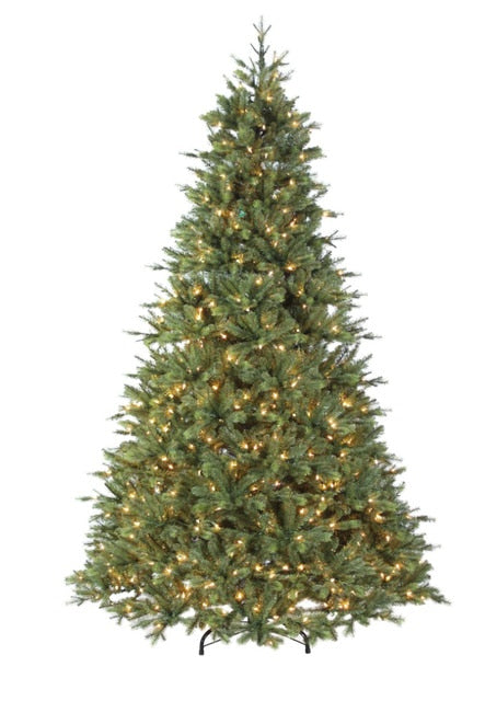 Essex Fir Dual Lit 3mm LED Clear Multi Color Lights Multi Function Artifiicial Christmas Tree