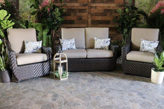 SUMERSET BAY 3 PIECE SEATING SET -  Love Seat and 2 Club Chairs