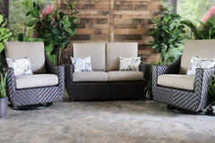 SUMERSET BAY 3 PIECE SEATING SET -  Love Seat and 2 Club Chairs