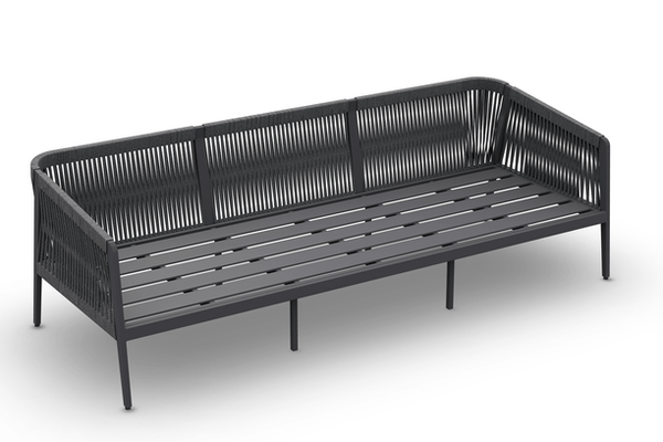 Ritz ALU 3 Piece Seating Set - Sofa and 2 Club Chairs | Jati & Kebon ...