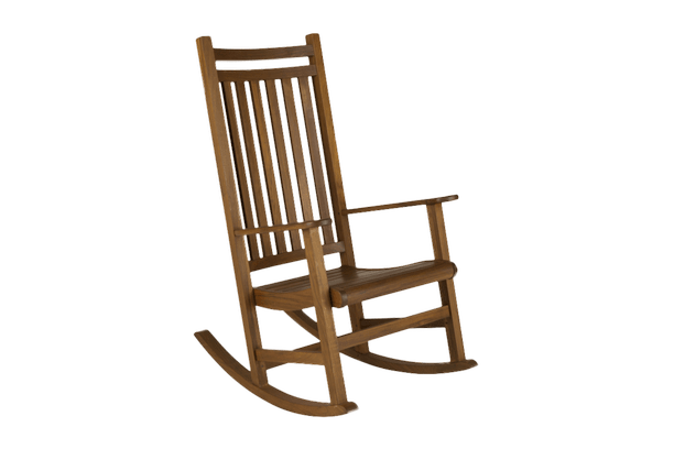 Jensen Outdoor Classic IPE Wood Ruby Rocker Rocking Chair Outdoor Porch Patio Seating 