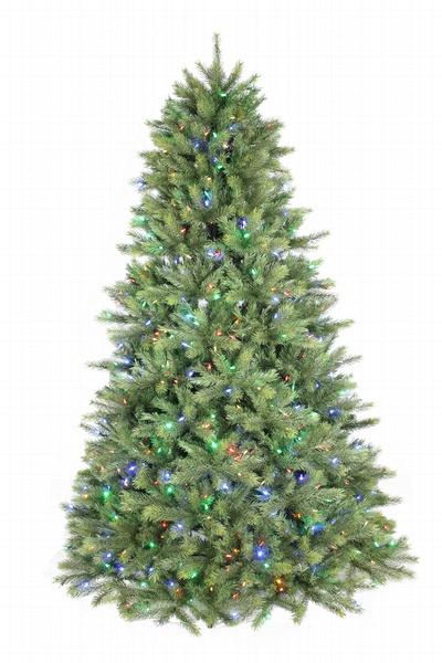 kensington fir multi led lights artificial christmas tree 