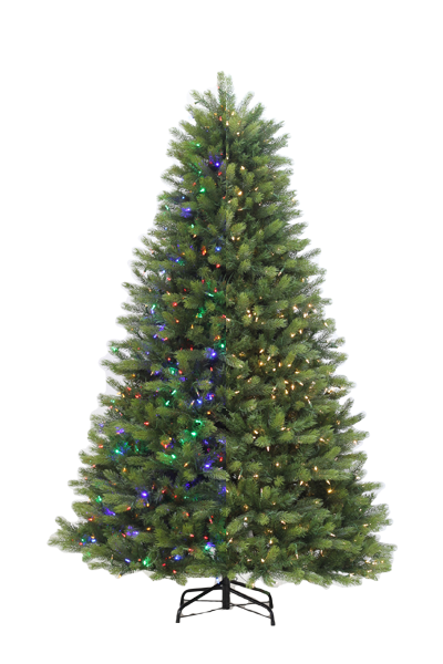 northford fir dual led lights artifical Christmas tree 