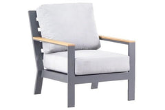 CORONADO 3 PIECE SEATING SET -  Sofa and 2 Club Chairs - Gray
