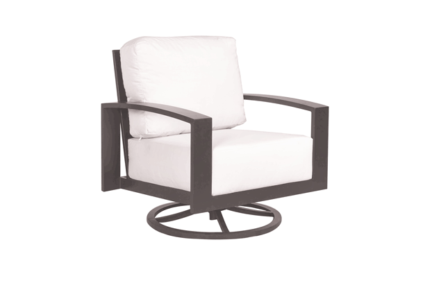 Trellis Swivel Club Chair