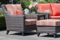 ST. MARTIN 3 PIECE SEATING SET - Love Seat, Club Chair and Swivel Glider