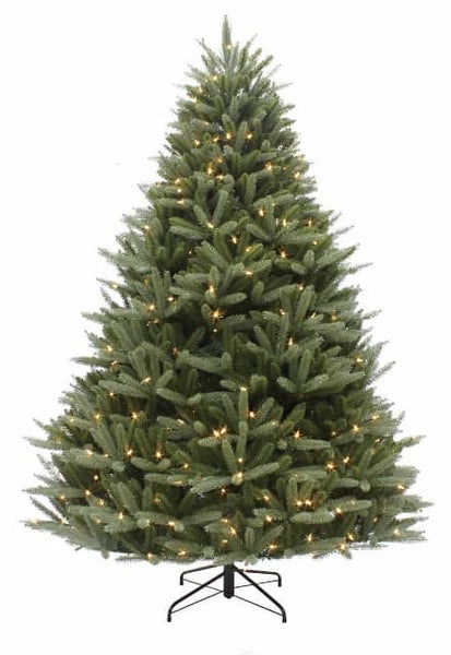 richmond fir artificial christmas tree prelit with clear led lights
