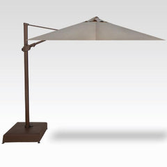 10' x 10' Cantilever Umbrella - Canvas Henna